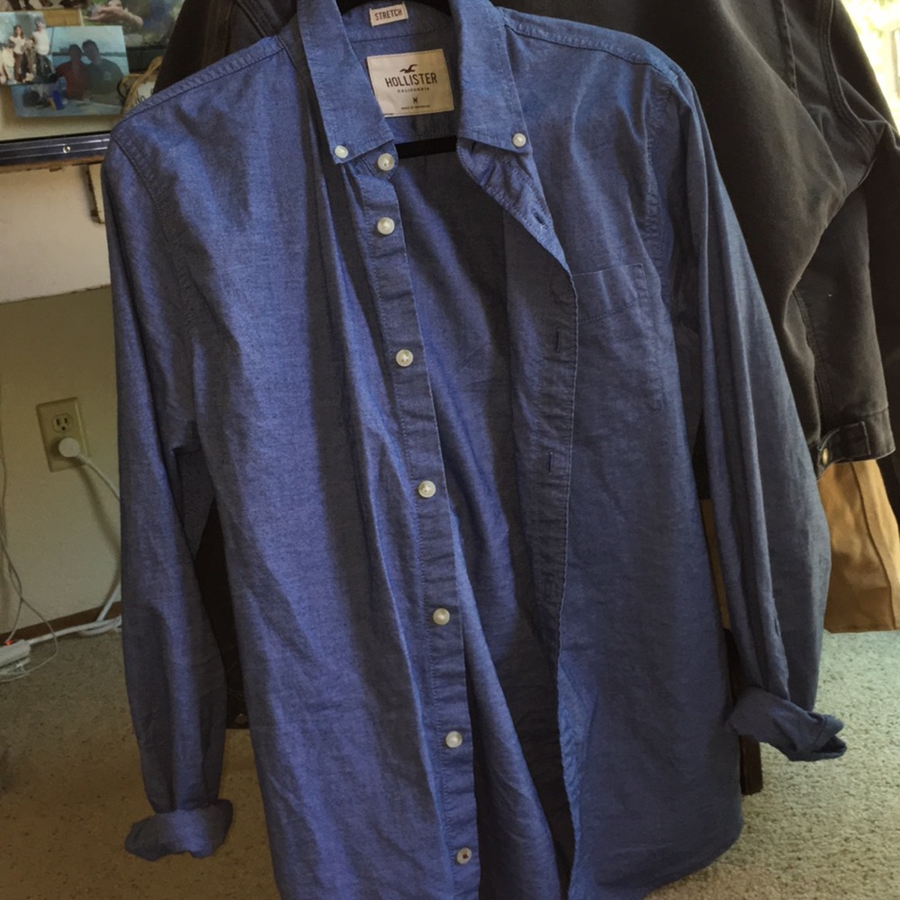 Hollister light-wash Jean flannel